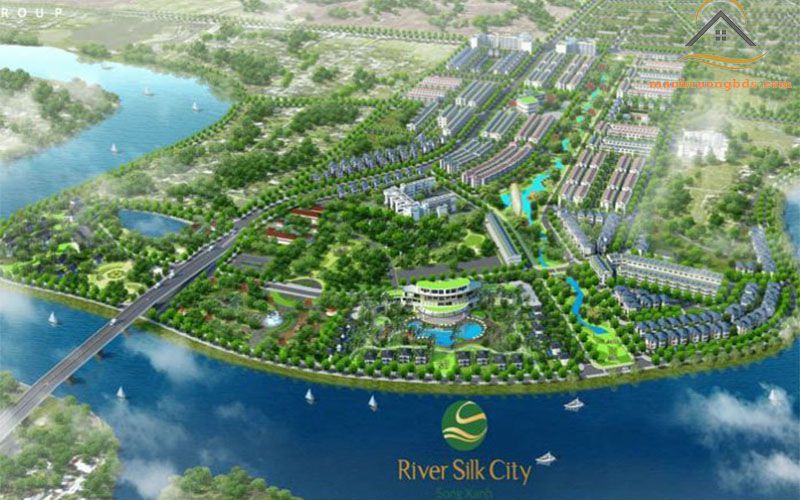 phối cảnh Khu Đô Thị River Silk city