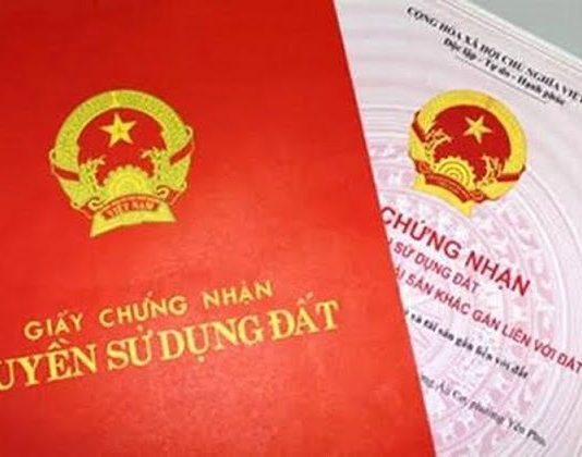 giấy chứng nhận quyền sử dụng đất