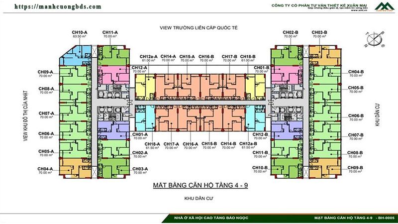 Thông tin và giá bán dự án nhà ở xã hội iec bảo ngọc city thạch bàn Mat-bang-tang-4-bao-ngoc