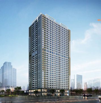 Phối cảnh dự án nhà ở xã hội 393 Lĩnh Nam