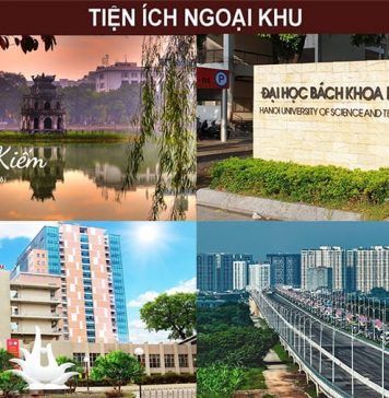 tiện ích ngoại khu dự án nhà ở xã hội 393 Lĩnh Nam