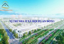 Vị trí dự án nhà ở xã hội PG An Đồng