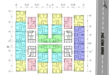 mặt bằng dự án nhà ở xã hội 4-6-8 Vĩnh Hưng