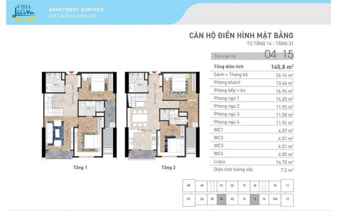 Viha Complex Chung Cư Viha Complex 107 Nguyễn Tuân | 3 Căn Ngoại Giao©