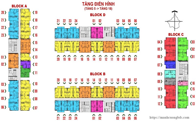 mặt bằng dự án nhà ở xã hội Lê Thành Tân Kiên