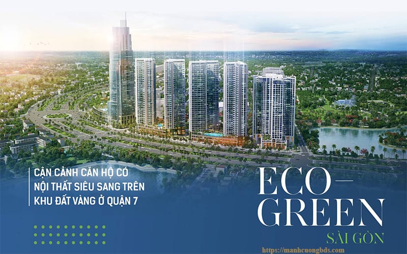 phối cảnh dự án nhà ở xã hội Eco Green Sài Gòn