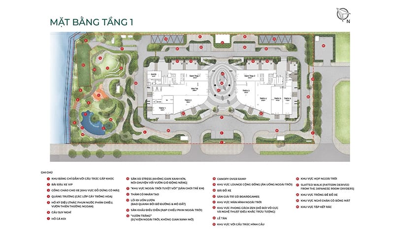 mặt bằng dự án Essensia Nam Sài Gòn