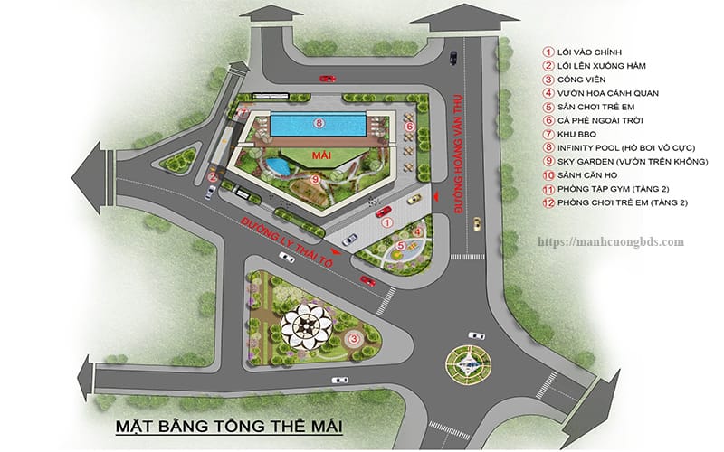 mặt bằng Phú Tài 2 Central Life