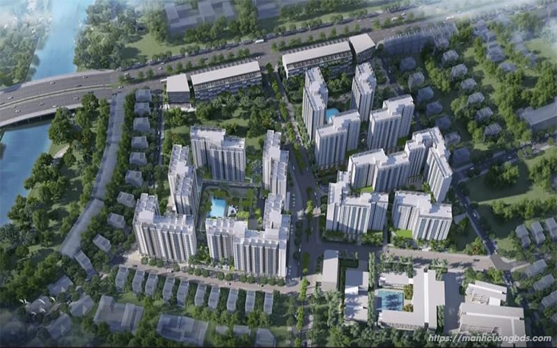 phối cảnh dự án Akari City Nam Long