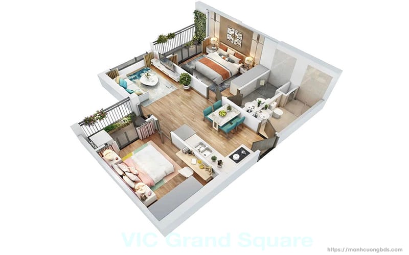 thiết kế dự án Vic Grand Square