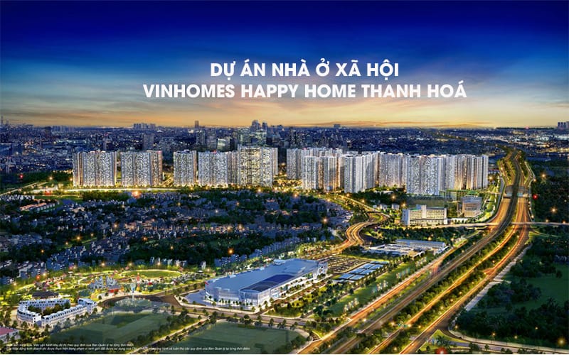 phối cảnh nhà ở xã hội Vinhomes Happy Home Thanh Hóa