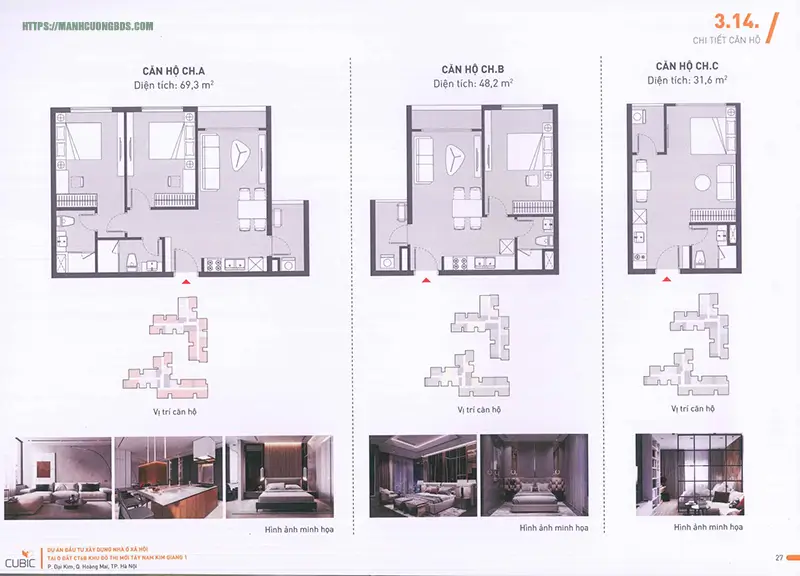 Mặt bằng thiết kế dự án nhà ở xã hội CT6B Tây Nam Kim Giang 5 thiết kế dự án Nhà ở xã hội CT6B Tây Nam Kim Giang