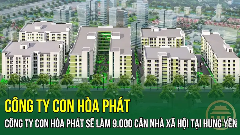 DỰ ÁN NHÀ Ở XÃ HỘI HÒA PHÁT - YÊN MỸ, HƯNG YÊN 1 Nhà ở xã hội Hòa Phát Yên Mỹ