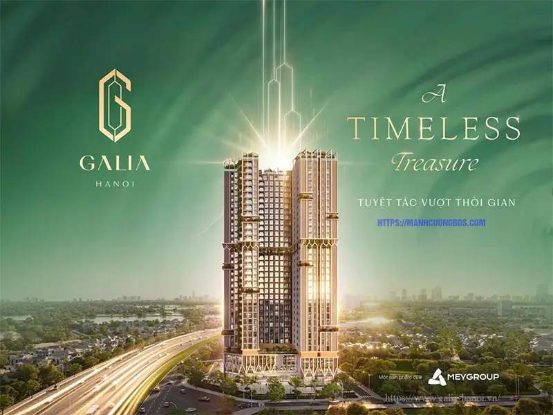 phối cảnh dự án Galia Hanoi Yên Sở