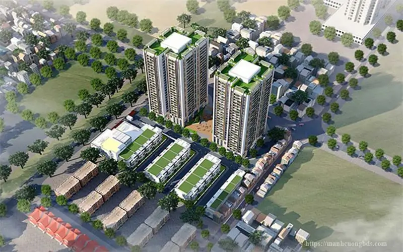 DỰ ÁN NHÀ Ở XÃ HỘI THIỆN KẾ XANH - BÌNH XUYÊN, VĨNH PHÚC 2 tổng quan Nhà ở xã hội Thiện Kế Xanh