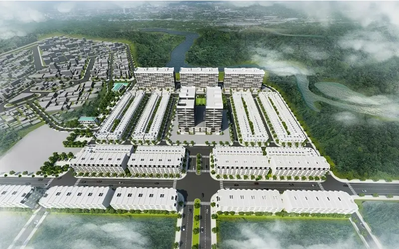 DỰ ÁN NHÀ Ở XÃ HỘI THIỆN KẾ XANH - BÌNH XUYÊN, VĨNH PHÚC 1 dự án nhà ở xã hội Thiện Kế Xanh