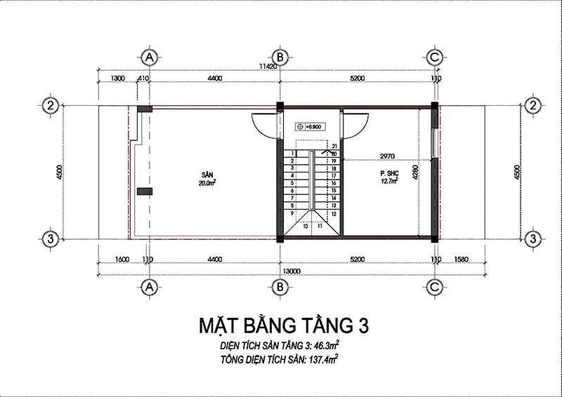 Mặt bằng thiết kế dự án nhà ở xã hội Color Home Lê Hồ Kim Bảng 12 mặt bằng thiết kế căn thường dự án nhà ở xã hội Color Home Lê Hồ