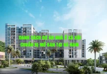 DANH SÁCH CÁC DỰ ÁN NHÀ Ở XÃ HỘI CHUẨN BỊ MỞ BÁN TẠI HÀ NAM dự án nhà ở xã hội tại Hà Nam