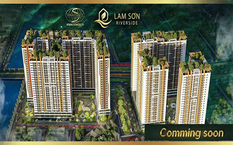 DỰ ÁN NHÀ Ở XÃ HỘI LAM SƠN RIVERSIDE - TP THANH HÓA 2 tổng quan Dự án nhà ở xã hội Lam Sơn Riverside
