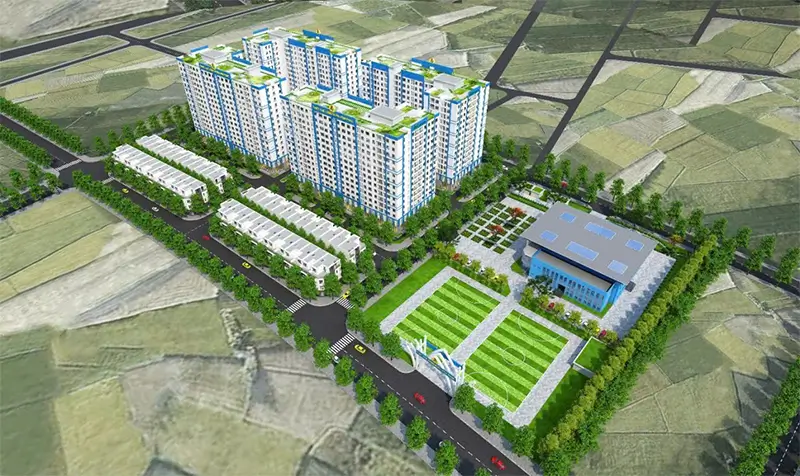 DỰ ÁN NHÀ Ở XÃ HỘI CÔNG ĐOÀN VĨNH PHÚC IEC RESIDENCES 1 Dự án nhà ở xã hội thiết chế công đoàn Vĩnh Phúc