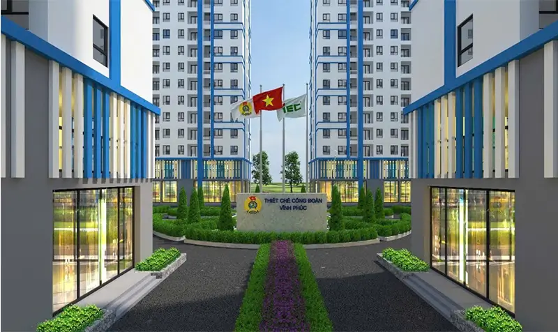 DỰ ÁN NHÀ Ở XÃ HỘI CÔNG ĐOÀN VĨNH PHÚC IEC RESIDENCES 2 Dự án nhà ở xã hội thiết chế công đoàn Vĩnh Phúc