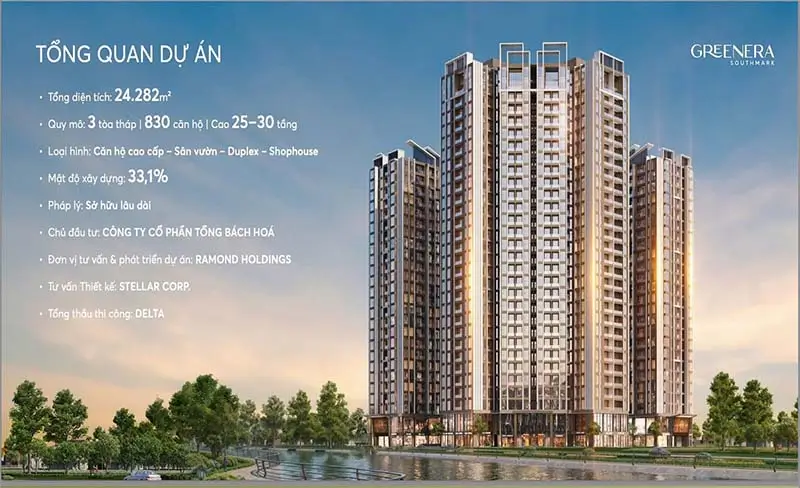 DỰ ÁN CHUNG CƯ GREENERA SOUTHMARK 486 NGỌC HỒI - THANH TRÌ, HÀ NỘI 2 tổng quan dự án Greenera Southmark 486 Ngọc Hồi