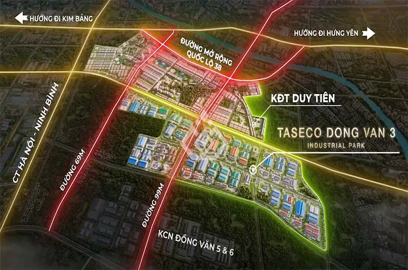 DỰ ÁN KHU ĐÔ THỊ TASECO ĐỒNG VĂN 3 - DUY TIÊN, NINH BÌNH 4 mặt bằng Dự án khu đô thị Taseco Đồng Văn