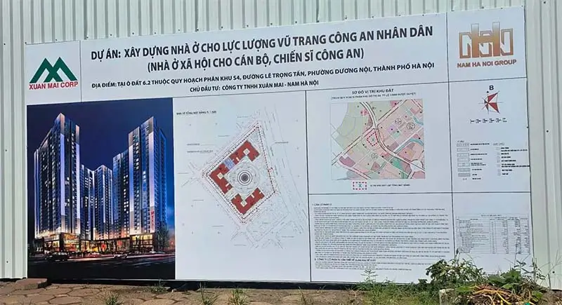 DỰ ÁN NHÀ Ở XÃ HỘI CBCS LÊ TRỌNG TẤN - DƯƠNG NỘI, HÀ NỘI 5 tiến độ thi công Dự án nhà ở xã hội CBCS Lê Trọng Tấn