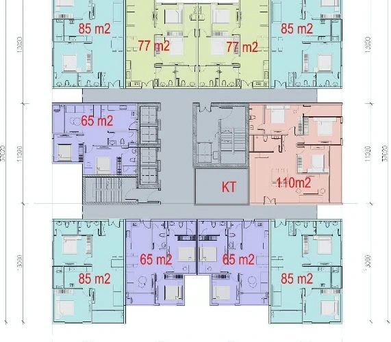 DỰ ÁN NHÀ Ở XÃ HỘI IA25 CIPUTRA - NAM THĂNG LONG, PHÚ THƯỢNG, HÀ NỘI 6 mặt bằng Dự án nhà ở xã hội IA25 Ciputra
