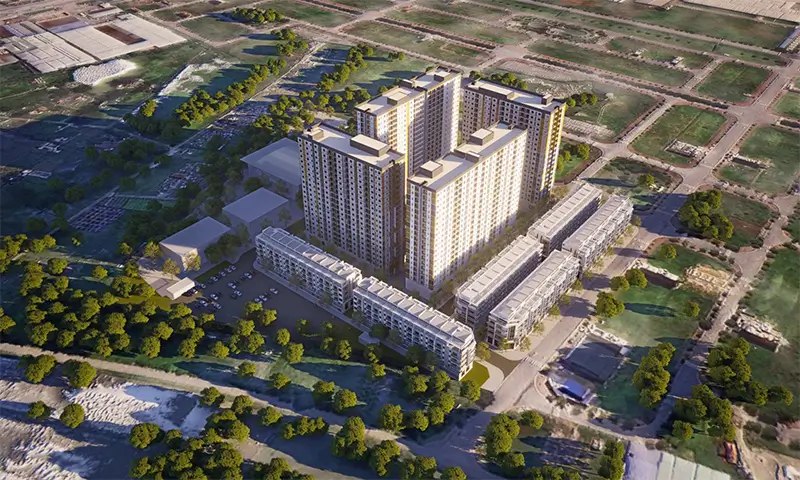 DỰ ÁN NHÀ Ở XÃ HỘI E-HOUSE TÂN TRƯỜNG - MAO ĐIỀN, TP HẢI PHÒNG 1 Dự án Nhà ở xã hội E-House Tân Trường