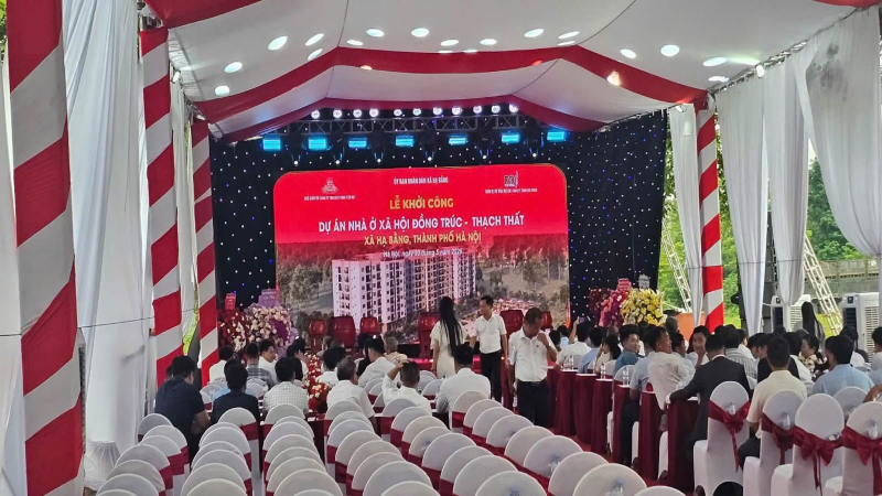 tiến độ thi công Dự án nhà ở xã hội Đồng Trúc