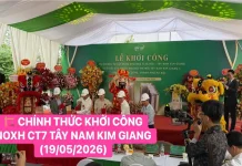 khởi công nhà ở xã hội ct7 tây nam kim giang