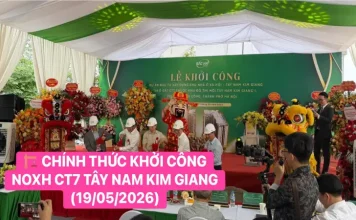 khởi công nhà ở xã hội ct7 tây nam kim giang